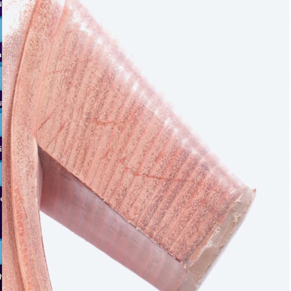 ACNE STUDIOS Rose Gold Metallic Chelsea Boots EUC/sz 37= US sz: 7 - Picture 10 of 14